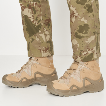 Мужчкие тактические ботинки с мембраной Waterproof Vogel 12333103 43 27.5 см Бежевые (4070408874295)