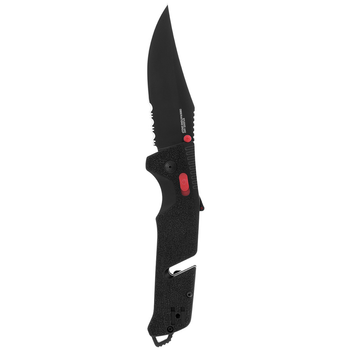 Ніж тактичний SOG Trident AT Black & Red Partially Serrated (SOG 11-12-02-41)