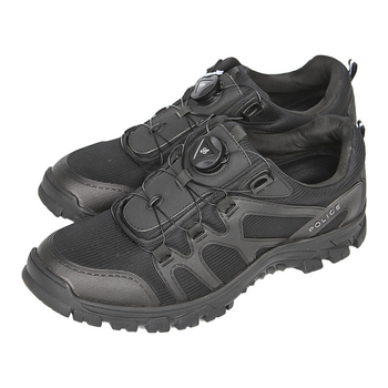 Кросівки чоловічі Han-Wild H511-83A Black р.42 спортивне взуття для тренувань з автоматичною пряжкою (OPT-19951)
