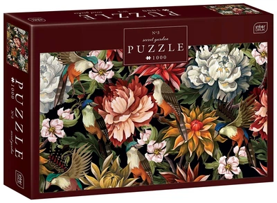 Пазли тришарові Secret Garden 3, розмір 48х67 см ., 1000 шт.ІNTERDRUK