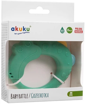 Погремушка Akuku Крокодил (A0539) (5907644005390)