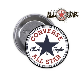 Значок Converse All Star Конверс #01