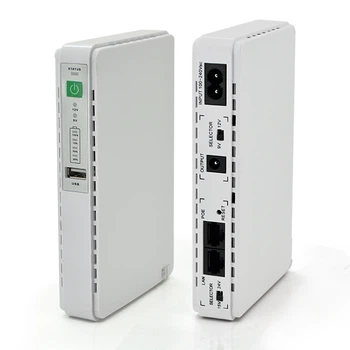 ИБП для роутеров/коммутаторов/PON/POE-431P Ritar RT8800 5/7.5/9/12V, 1A, 8800 mAh Бесперебойник для WI-Fi UPS для роутера