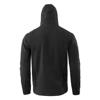 Тактична куртка Tactical Softshell Jacket SHARK SKIN Розміри XS-S-M Black