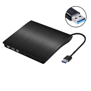 Внешний USB 3.0 DVD-RW CD-RW привод, портативный дисковод, ECD819-SU3 Без бренда
