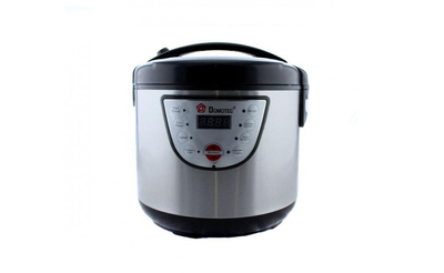 Мультиварка Domotec 7722 5л 6 программ Metall + книга рецептов