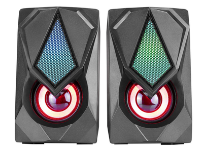 Колонки комп'ютерні XTRIKE ME RGB Backlight SK-402, чорні