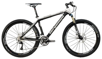 Велосипед Bergamont Platoon 9.2 carbon 26", рама XL, черно-белый