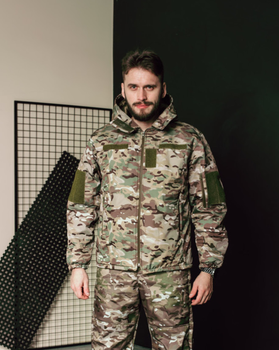 Куртка зимняя теплая флисовая мужская Турция ВСУ (ЗСУ) Мультикам 9146 S