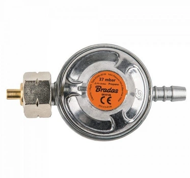 Газовий редуктор Bradas, 37 mbar, 1,5 кг/г