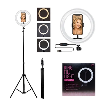 Набор блогера ACCLAB Led RING lamp 10inch with holder for mobile (1283126551970)