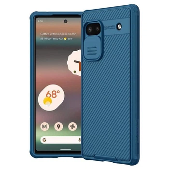 Чехол бампер Nillkin CamShield Pro для Google Pixel 6a Blue