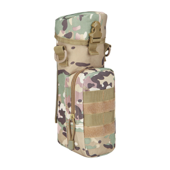 Сумка тактическая для термоса AOKALI Outdoor A34 (Camouflage CP) камуфляжная высокая водостойкая taktical LOZ