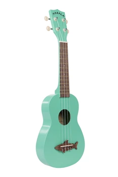 Укулеле KALA MAKALA SHARK SOPRANO SURF GREEN UKULELE (231432)