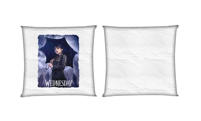 Подушка Wednesday (1) квадратная двухсторонняя стандарт 35 х 35 см - MyTee
