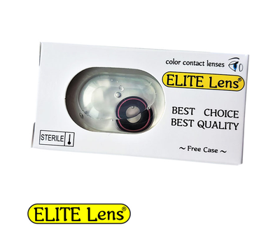 Контактные цветные линзы косметические ELITE Lens "Спэйс" 2 шт.