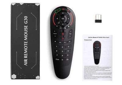 Пульт аэромышь Air mouse G30 (с микрофоном)