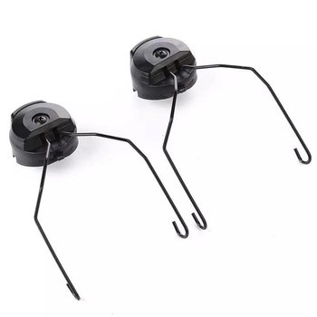 Кріплення адаптер на каску шолом для активних навушників MSA Sordin, Black (15035)