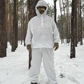 Маскировочный костюм зимний БШЦ Белый M