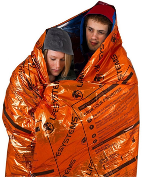 Спасательное термоодеяло / термопокрывало большое (изофолия) Lifesystems Heatshield Blanket Double 250 х 150 см. (42170)