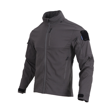 Куртка вітровка вітрозахисна Blue label fog windproof soft-shell Emerson Сіра S