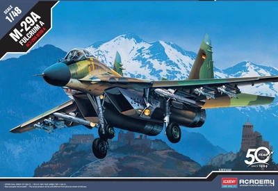 Збірна модель MIG-29A FULCRUM A масштаб 1:48 Academy (12263)