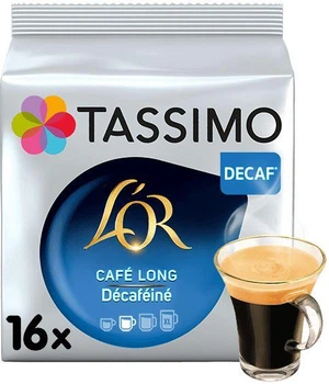 Кофе в капсулах Tassimo L'or LONG Decaffeinato