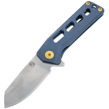 Нож складной карманный, туристический, с фиксацией Frame Lock StatGear SLNGR-BLU Slinger Blue 127 мм