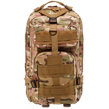 Рюкзак тактический штурмовой SILVER KNIGHT TY-5710 размер 42х21х18см 20л Камуфляж