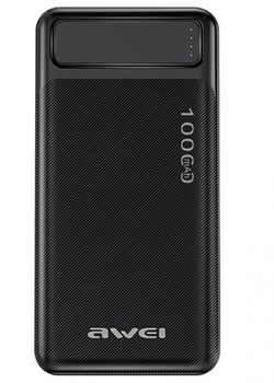 Повербанк Power bank Awei P5K 10000mAh Black (AW10000)