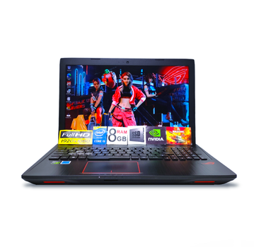 Ноутбук Asus ROG Strix GL553V 15.6 FHD Core i5-7300HQ 8GB DDR4 SSD128+HDD1TB GeForce GTX1050 Б/У