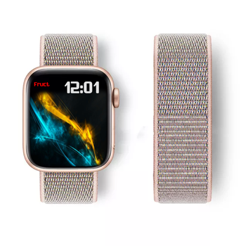 Нейлоновий ремінець Fruct Sport Loop Band для Apple Watch 38/40/41/42 mm Rose Pink