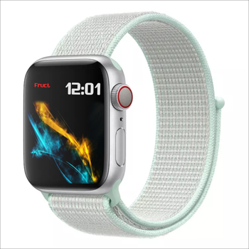 Нейлоновий ремінець Fruct Sport Loop Band для Apple Watch 42/44/45/46/49 mm Mint