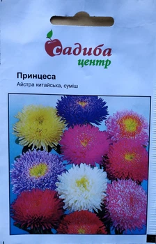 Насіння айстри китайської Принцеса суміш 0,2 г, Нім Zaden