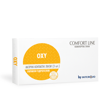 Контактные линзы Comfort Line OXY +5.75, 3 шт. 8.6