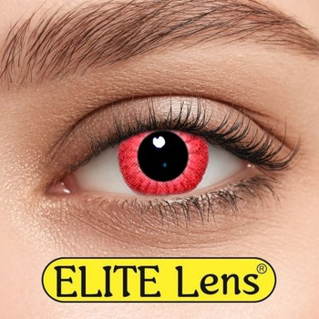 Контактные линзы Elite Lens Кольорові "Ред ободок" +4.75 2 шт. 8.6