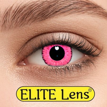 Контактные линзы Elite Lens Кольорові "Пінк" - +3,0 +3.0 2 шт. 8.6