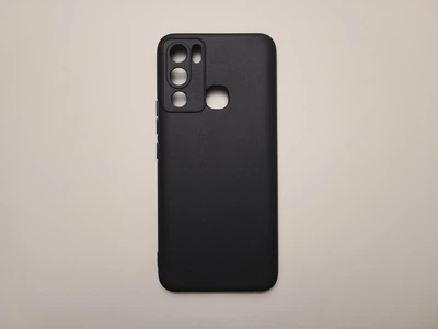 Чехол TPU Matte для Infinix Hot 12i бампер черный