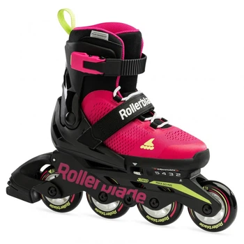 Ролики дитячі Rollerblade Microblade Pink Light Green 2024 (Розовый светло-зеленый, 33-36.5)