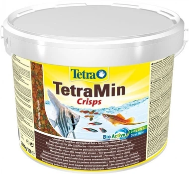 Корм Tetra Min Crisps для ежедневного питания декоративных рыб любого размера ﻿10 л (4004218139497)