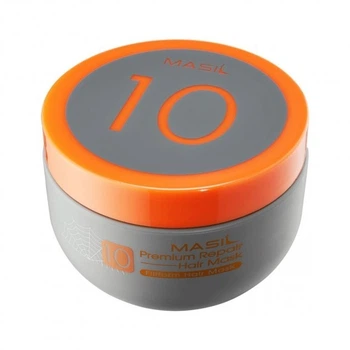 Відновлююча преміум маска для волосся Masil 10 Premium Repair Hair Mask 300 мл комплекс протеїнів та амінокислот