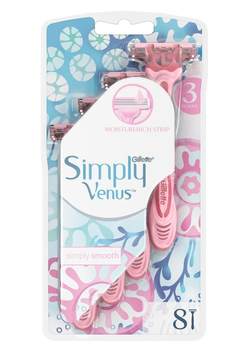 Станки для гоління Gillette Simply Venus 8шт