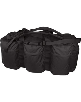 Сумка тактична дорожня для речей KOMBAT UK Assault Holdall 100л чорний TR_kb-ah-blk