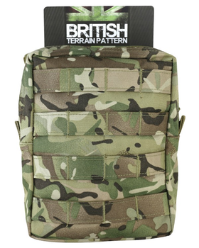 Підсумок тактичний KOMBAT UK Large Molle Utility Pouch мультікам TR_kb-lmup-btp