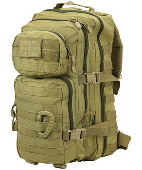 Рюкзак тактичний армійський військовий KOMBAT UK Small Assault Pack койот 28л TR_kb-sap-coy