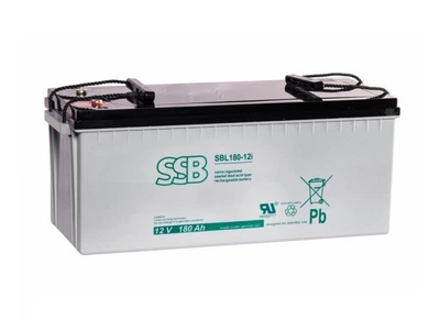 Акумулятор AGM SSB SBL 180-12i 12v 180Ач (Білий) АКБ