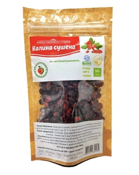 Сушена калина Агроекотехнології 50 г