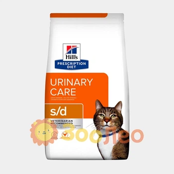 Сухой корм для кошек Hill's Prescription Diet s/d Urinary Care, курицей, 1.5 кг
