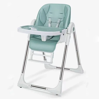 Дитячий стільчик-шезлонг для годування IBS 2 в 1 94х56х70 см Olive (1874085625)