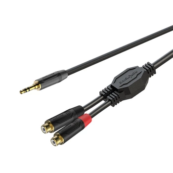 Аудиокабель Roxtone GPTC145L1, 2x0.22, 1 м
